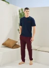 Kocabey 2118 Midi Yaka Pijama Takım