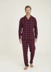 Kocabey 9209 Erkek Apaj Yaka Pijama Takım