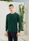 Kocabey 9220 Erkek Midi Yaka Uzun Kol Pijama Takım