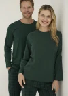 Kocabey 9273-K Kadın O Yaka Pijama Takım