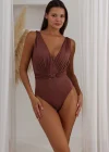 Lapieno 4158 Aksesuarlı V Kesim Mayo