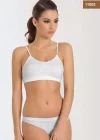 Miss Fit 11003 Bayn İnce Askılı Petli Büstiyer