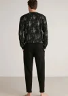 Nautıca M626 Erkek Uzun Kollu Yuvarlak Yaka Pijama Takımı