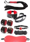 Nıghtlıght 8014 Fantezi 7Li Kırbaç Ve Kelepçe Set