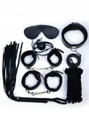 Nıghtlıght 8014 Fantezi 7Li Kırbaç Ve Kelepçe Set