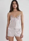 Pierre Cardin 6325 6lı Saten Gecelik Sabahlık Takım