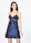 Pierre Cardin 6625 Kısa Gecelikli 6lı İpek Set
