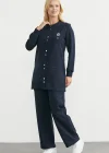 Sementa 76510 Çıtçıtlı Tunik Boy Eşofman Takım