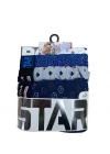 Star 105 Desenli Jakar Erkek 3lü Kemer Boxer