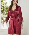 Pierre Cardin 6040 Kısa Gecelikli 6lı İpek Set