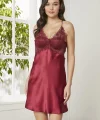 Pierre Cardin 6040 Kısa Gecelikli 6lı İpek Set