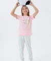 Arnetta 3571-2 Kız Çocuk Kısa Kol Pijama Takımı