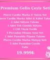 Gelin Çeyiz Paketi Premium Paket