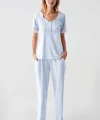 Freshness 321 Kadın Sabahlıklı Pijama Takımı