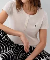 Pierre Cardin PC9165-X Kadın Kısa Kol Büyük Beden Pijama Takımı