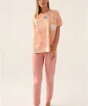 RolyPoly 3386-S Kadın Kısa Kol Pijama Takımı