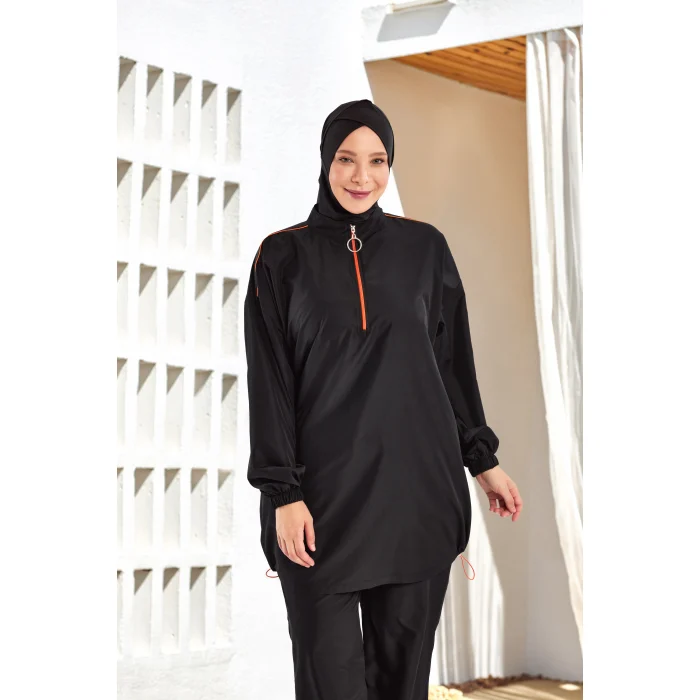 Adasea 1804 Valeria Uzun Kollu Tesettür Mayo