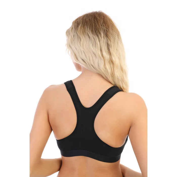 Moonlight 2149 Balensiz Desteksiz Önden Fermuarlı Sütyen