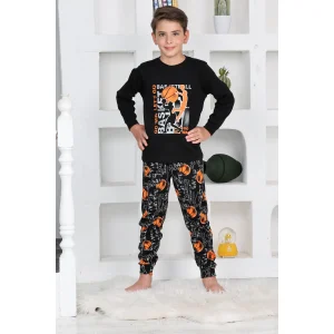 Kapitex 5153 Erkek Çocuk Uzun Kol Pijama Takımı