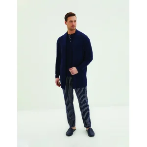 Kiğılı 50003 Erkek 5Li Triko Roblu Pijama Takımı