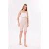 Freshness 0007 Lazer Kesim Tül Yüksek Bel Şort Korse
