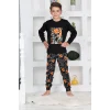 Kapitex 5153 Erkek Çocuk Uzun Kol Pijama Takımı