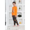 Kapitex 5153 Erkek Çocuk Uzun Kol Pijama Takımı