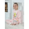 Kapitex 6181 Kız Çocuk Twety Baskılı Uzun Kol Pijama Takımı