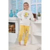 Kapitex 6181 Kız Çocuk Twety Baskılı Uzun Kol Pijama Takımı
