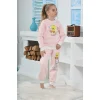Kapitex 6181 Kız Çocuk Twety Baskılı Uzun Kol Pijama Takımı