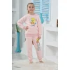 Kapitex 6181 Kız Çocuk Twety Baskılı Uzun Kol Pijama Takımı