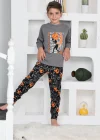Kapitex 5153 Erkek Çocuk Uzun Kol Pijama Takımı