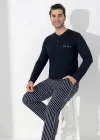 Boyraz 0405 Erkek Uzun Kol Pijama Takımı