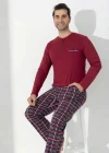 Boyraz 0406 Erkek Uzun Kol Pijama Takımı