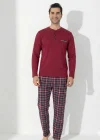 Boyraz 0406 Erkek Uzun Kol Pijama Takımı