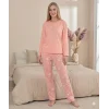 Boyraz 0281 Kadın Sandy Soft Uzun Kol Pijama Takımı