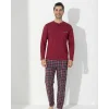 Boyraz 0406 Erkek Uzun Kol Pijama Takımı