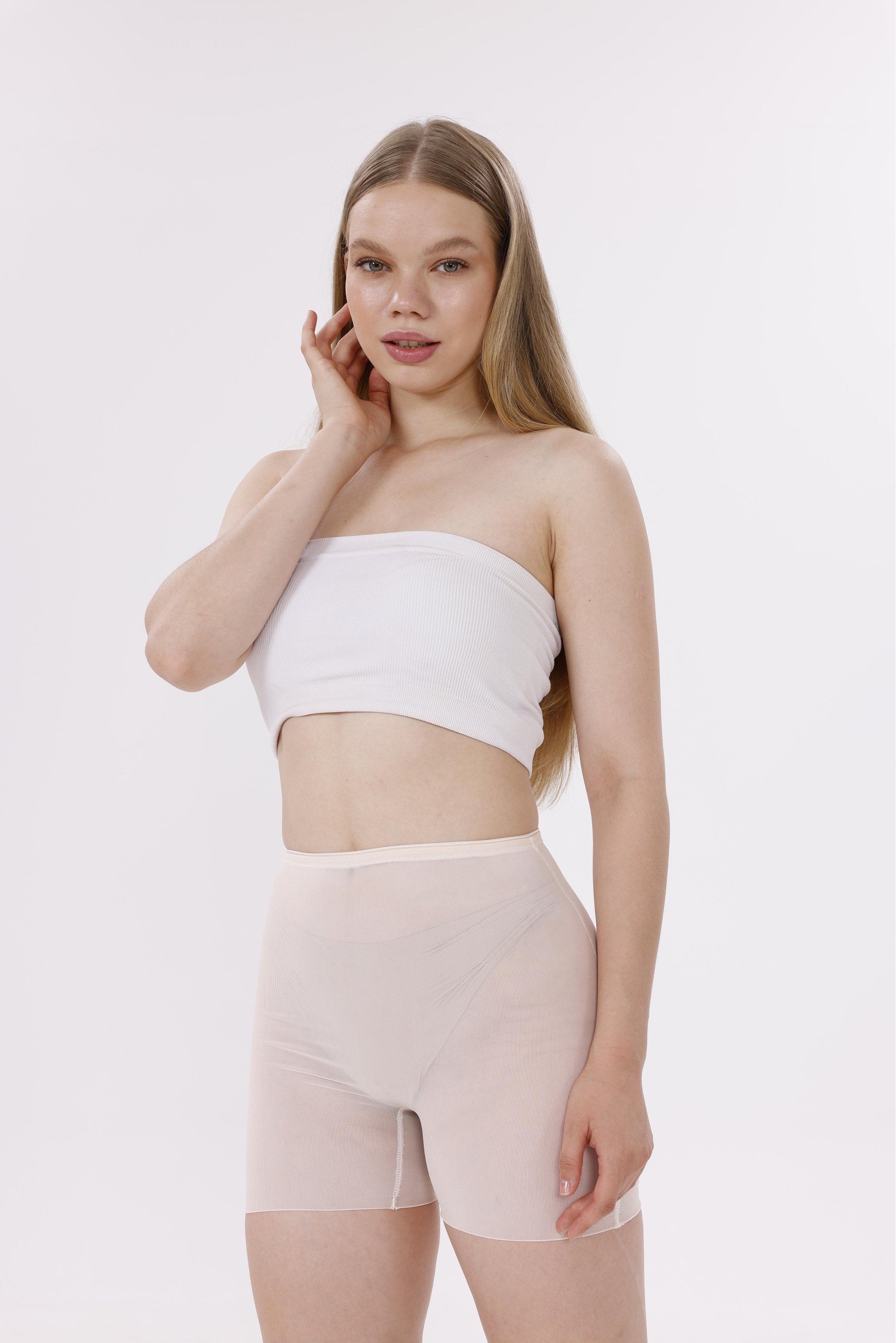 Freshness 0024 Lazer Kesim Tül Boxer Korse
