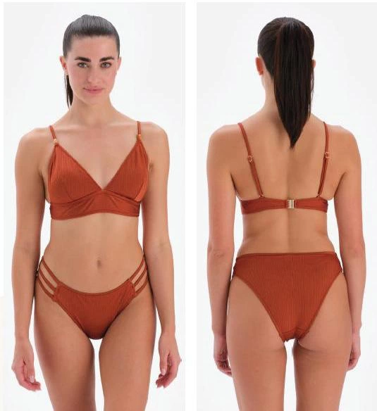 Eros Kadın 3151Bk Üçgen Geniş Bikini Tk.