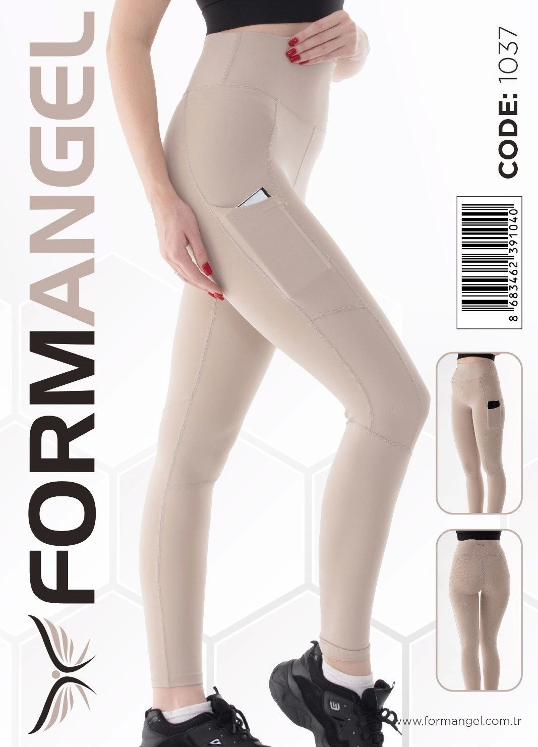 Form Angel 1037 Kadın Cepli Spor Taytı