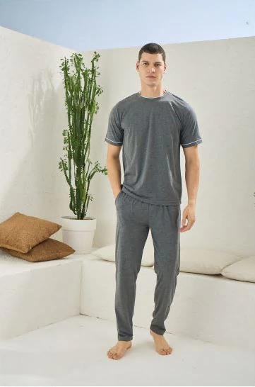Kocabey 2092 Erkek O Yaka Pijama Takım