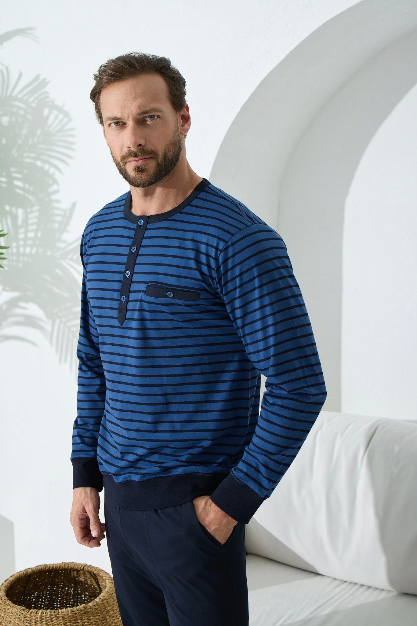 Kocabey 9246 Erkek O Yaka Pijama Takım