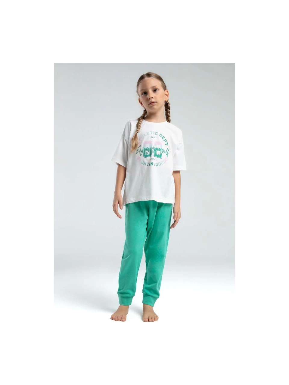 Rolypoly 3614-G Kız Çocuk İkili Takım
