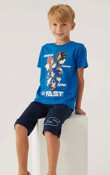 Sonic 1698-3 Erkek Çocuk Kapri Takım