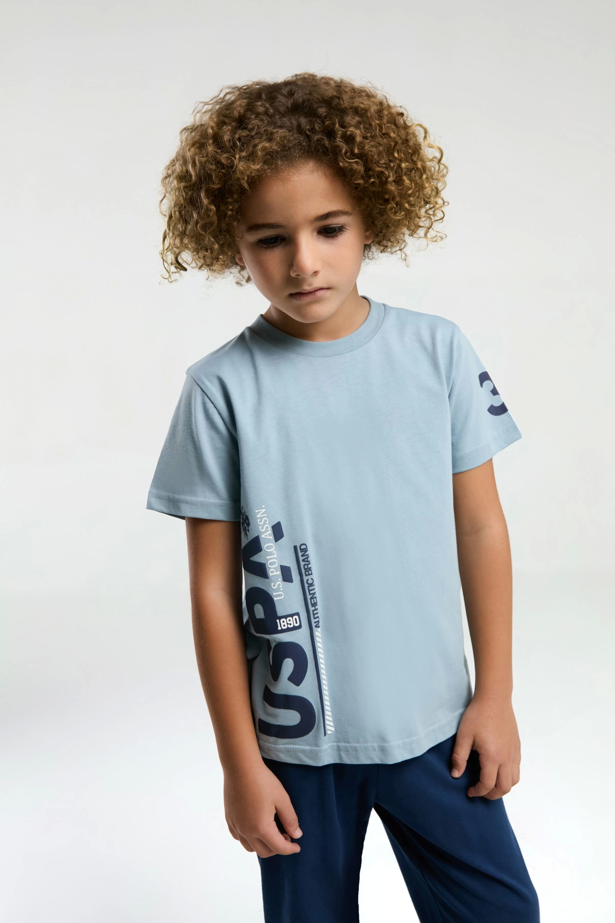 Us Polo 2013-4 Erkek Çocuk Pijama Takımı