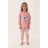 Roly Poly RP3255-2 Kız Çocuk Uzun Kol Pijama Takımı