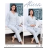 Alissa 6016 Kadın Uzun Kol Pijama Takımı