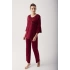 Artış 14200 Bayan Uzun  Kol Pijama Takımı