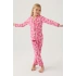 Barbie 1767-3 Kız Çocuk Gömlek Pijama Takımı