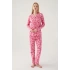 Barbie 1767-S Kadın Gömlek Pijama Takımı